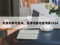 天津市限号查询，天津市限号查询表2024