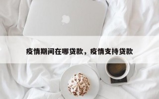 疫情期间在哪贷款，疫情支持贷款